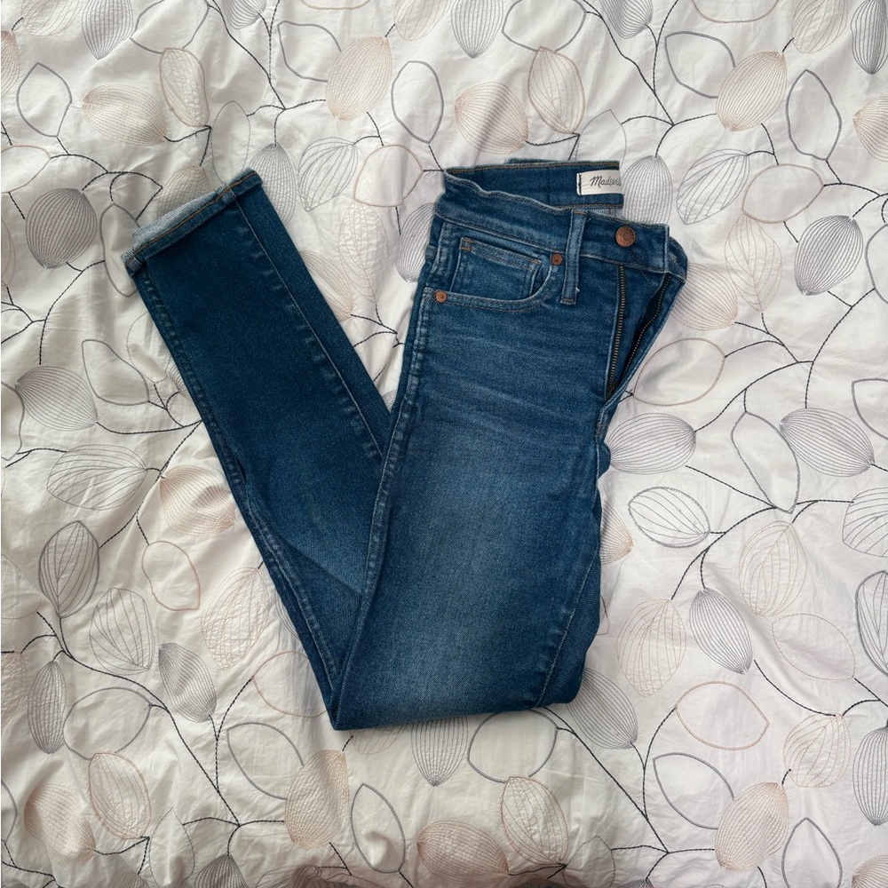 Madewell Dark Blue Skinny Jeans